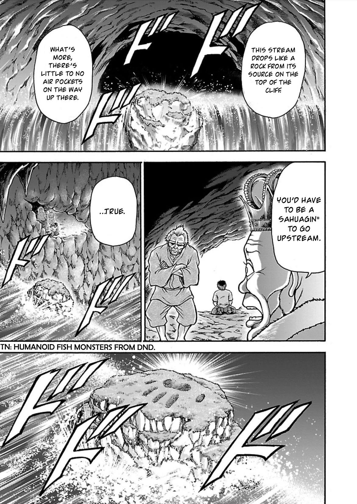 Baki Side Story - Retsu Kaioh Doesn't Mind Even if it's in another World chapter 15 page 9