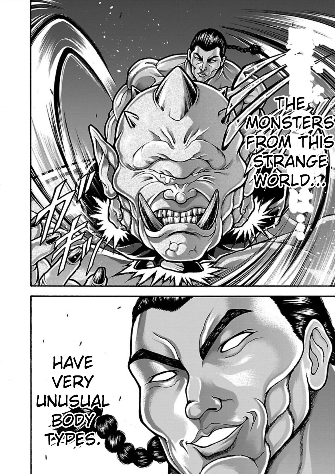 Baki Side Story - Retsu Kaioh Doesn't Mind Even if it's in another World chapter 16.5 page 8