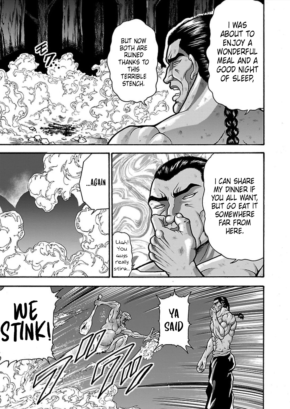 Baki Side Story - Retsu Kaioh Doesn't Mind Even if it's in another World chapter 16 page 12