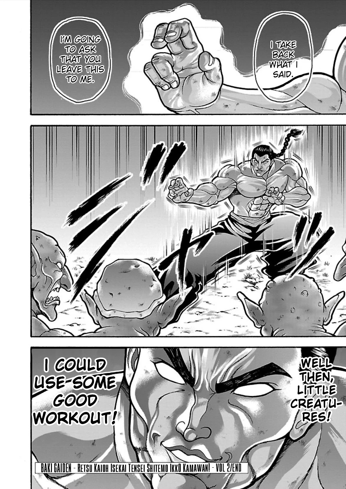 Baki Side Story - Retsu Kaioh Doesn't Mind Even if it's in another World chapter 16 page 17