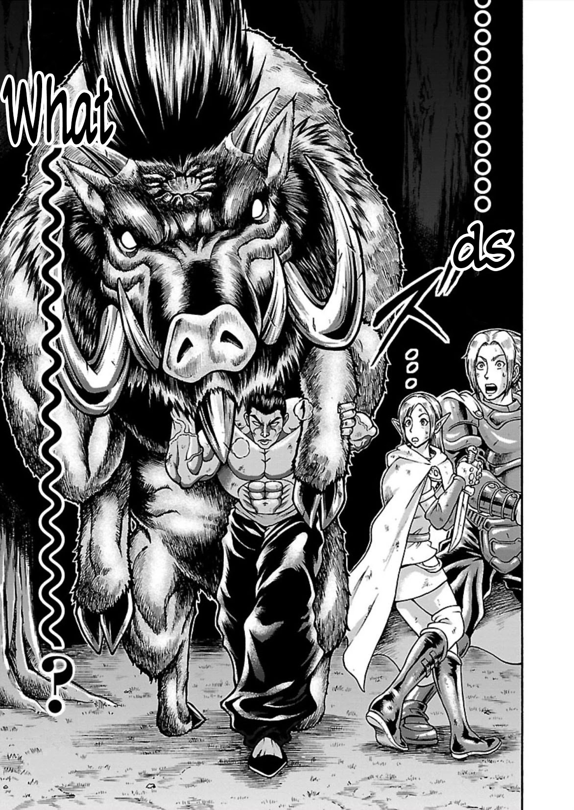 Baki Side Story - Retsu Kaioh Doesn't Mind Even if it's in another World chapter 16 page 8