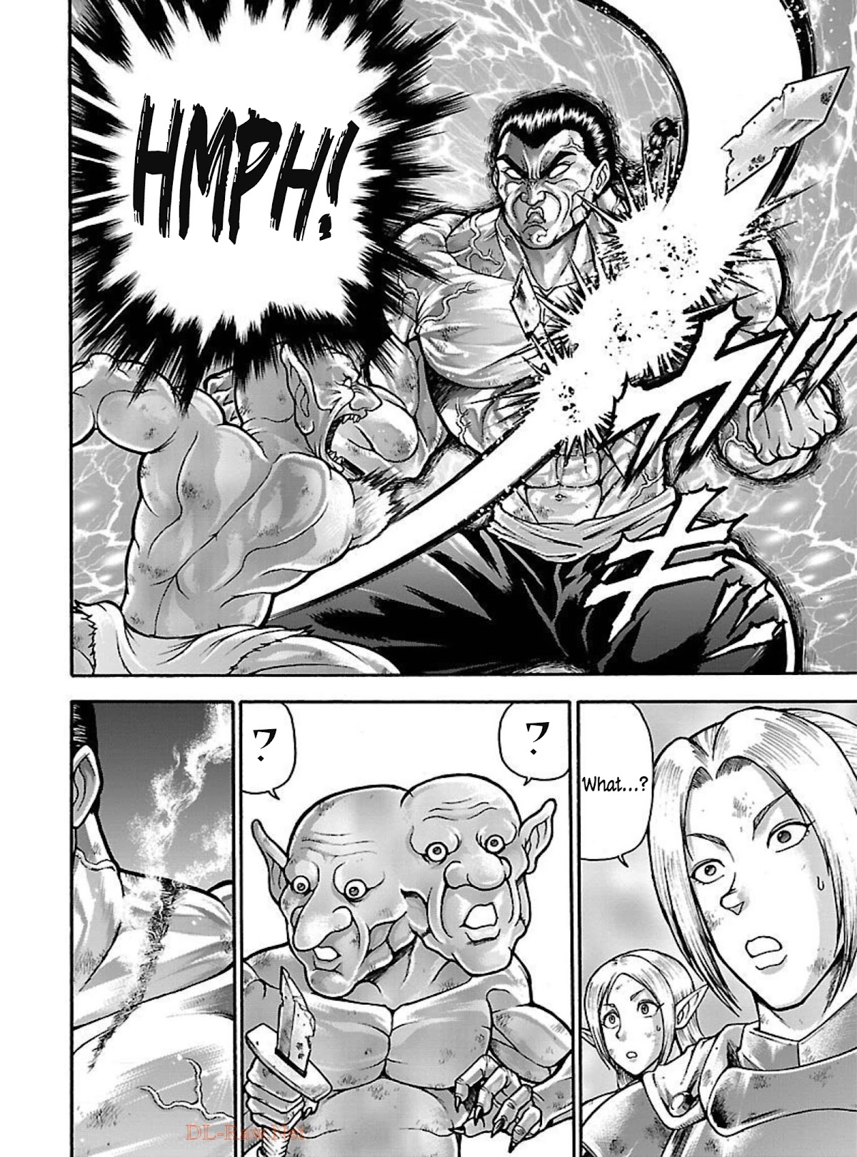 Baki Side Story - Retsu Kaioh Doesn't Mind Even if it's in another World chapter 17 page 10