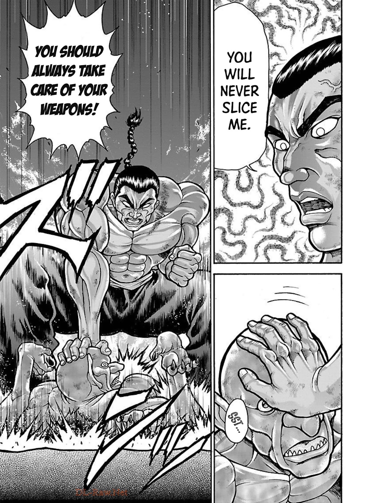 Baki Side Story - Retsu Kaioh Doesn't Mind Even if it's in another World chapter 17 page 11