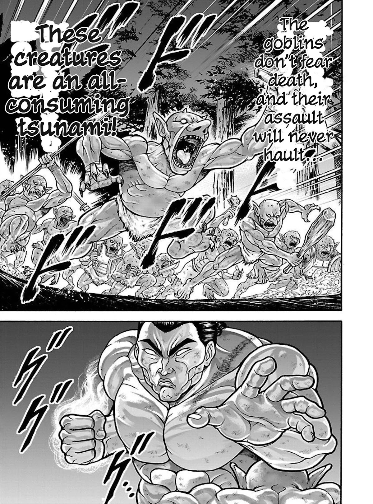 Baki Side Story - Retsu Kaioh Doesn't Mind Even if it's in another World chapter 17 page 13