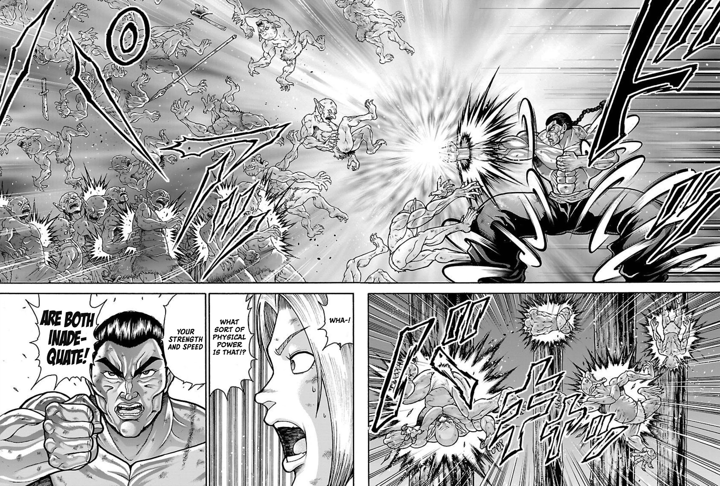 Baki Side Story - Retsu Kaioh Doesn't Mind Even if it's in another World chapter 17 page 14