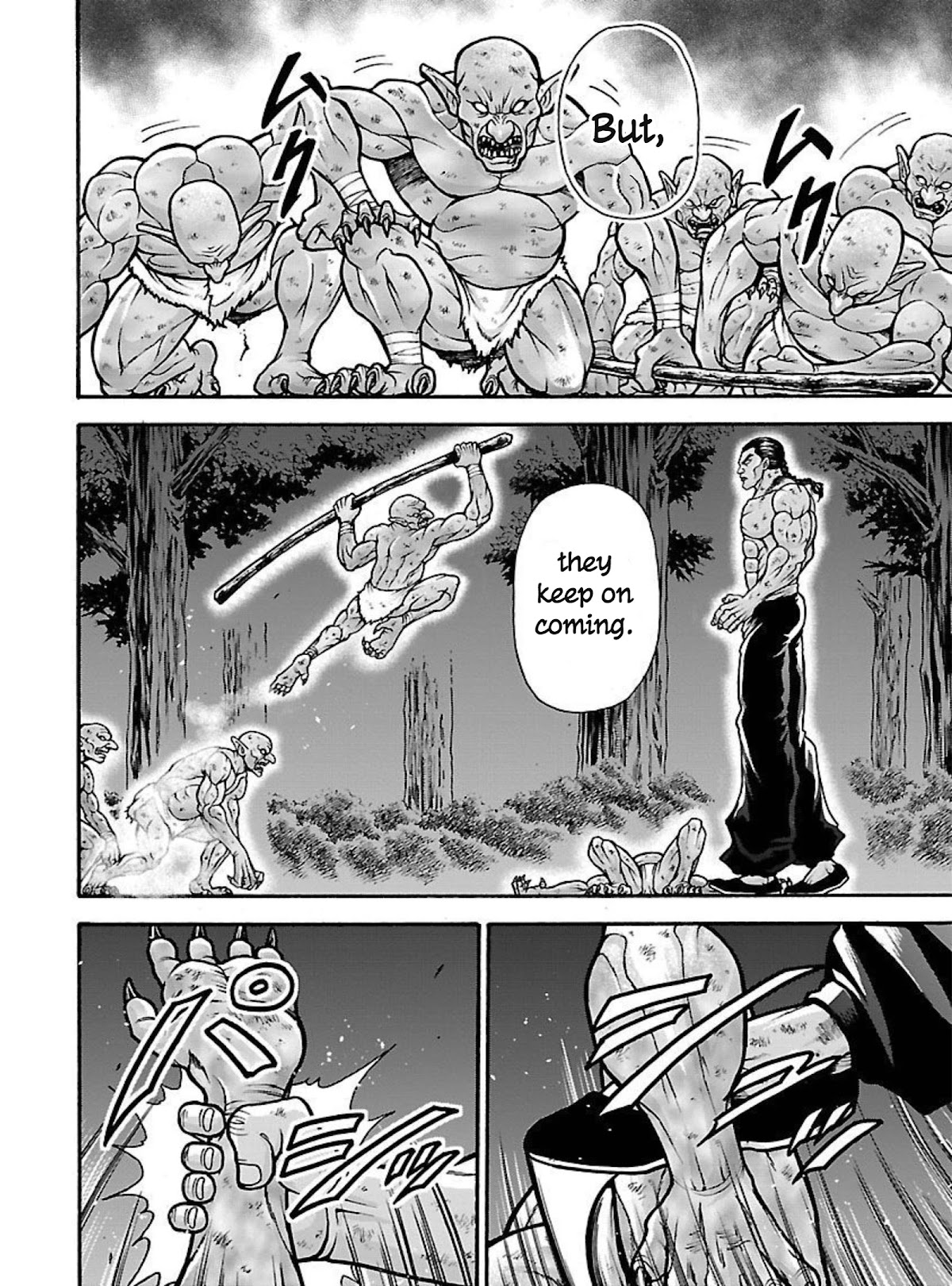 Baki Side Story - Retsu Kaioh Doesn't Mind Even if it's in another World chapter 17 page 15