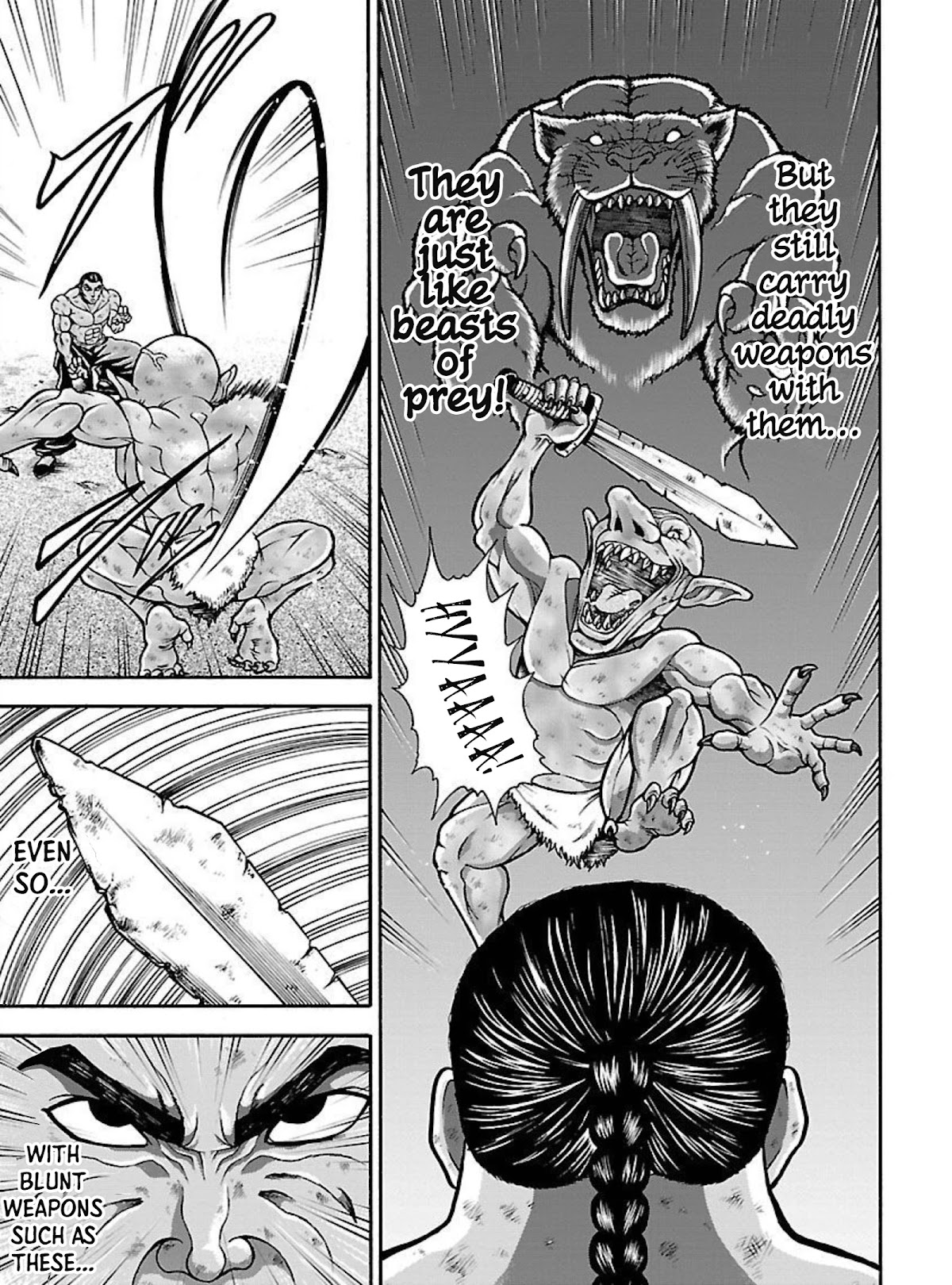 Baki Side Story - Retsu Kaioh Doesn't Mind Even if it's in another World chapter 17 page 9