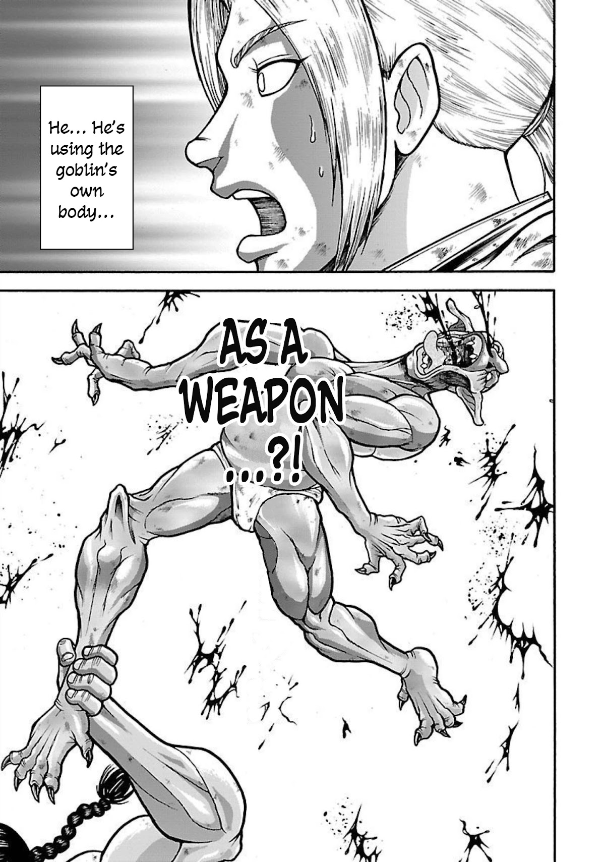 Baki Side Story - Retsu Kaioh Doesn't Mind Even if it's in another World chapter 18 page 6