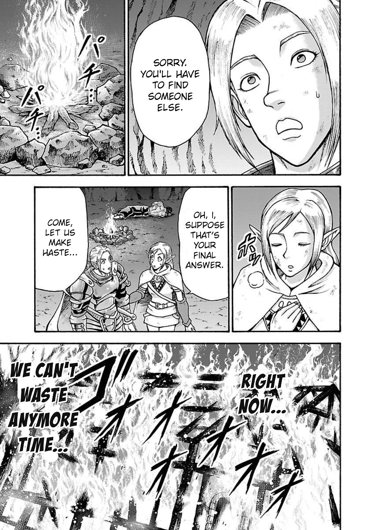 Baki Side Story - Retsu Kaioh Doesn't Mind Even if it's in another World chapter 19 page 13