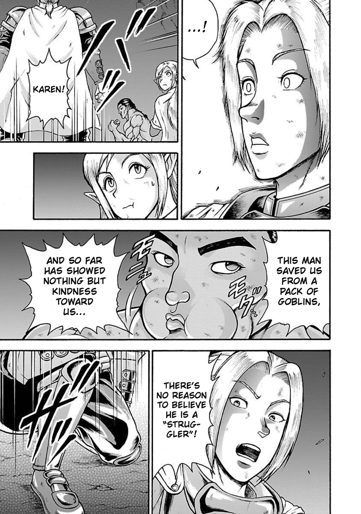 Baki Side Story - Retsu Kaioh Doesn't Mind Even if it's in another World chapter 19 page 9