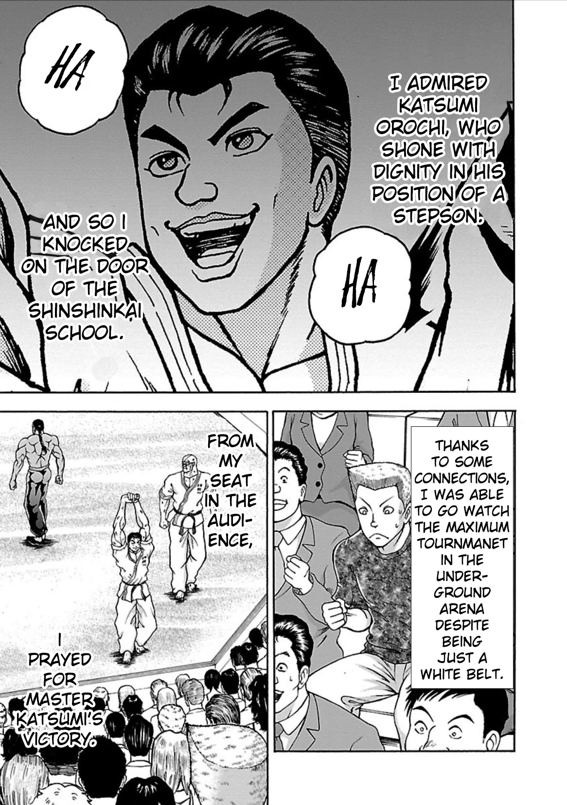 Baki Side Story - Retsu Kaioh Doesn't Mind Even if it's in another World chapter 2 page 12