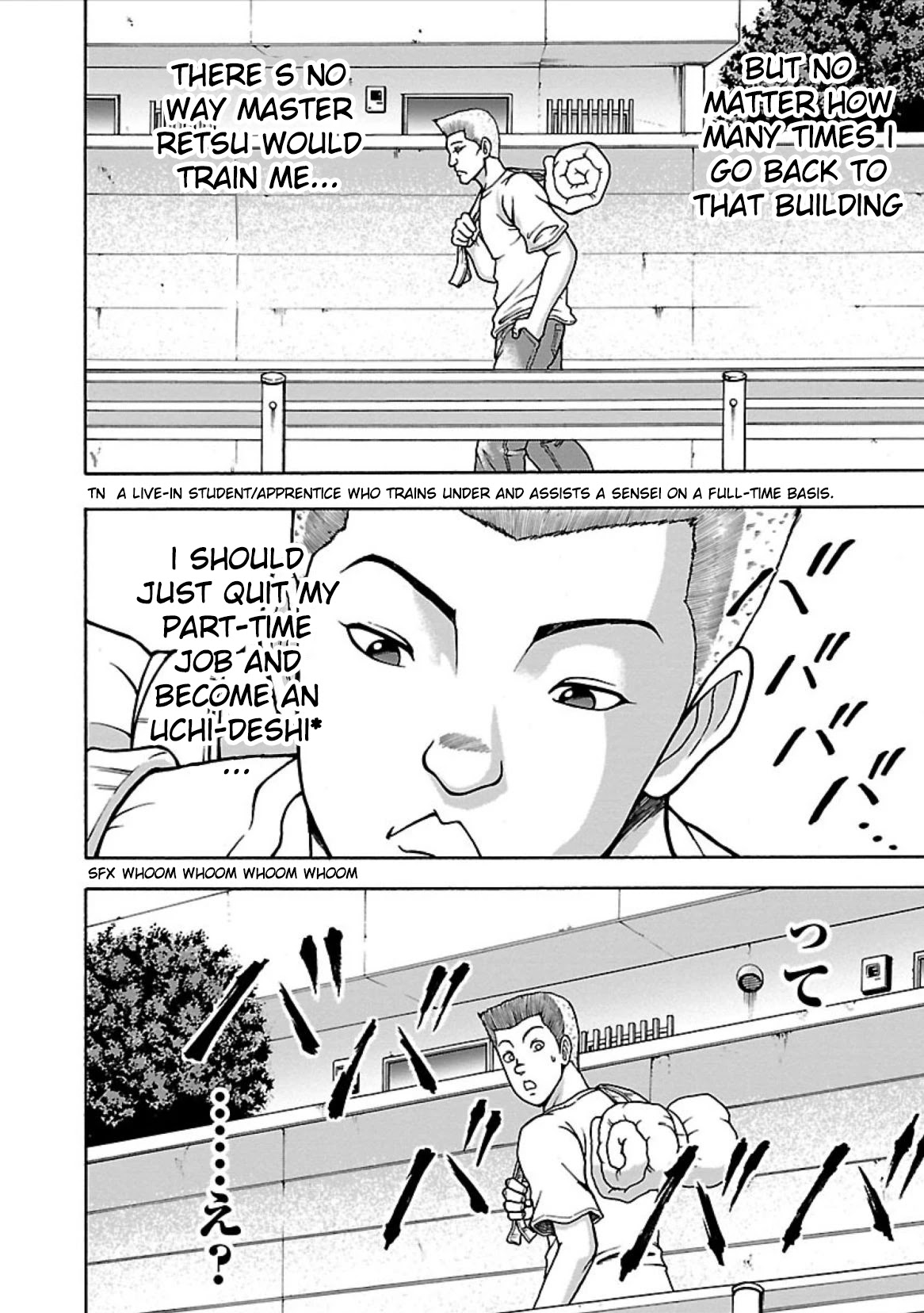 Baki Side Story - Retsu Kaioh Doesn't Mind Even if it's in another World chapter 2 page 17