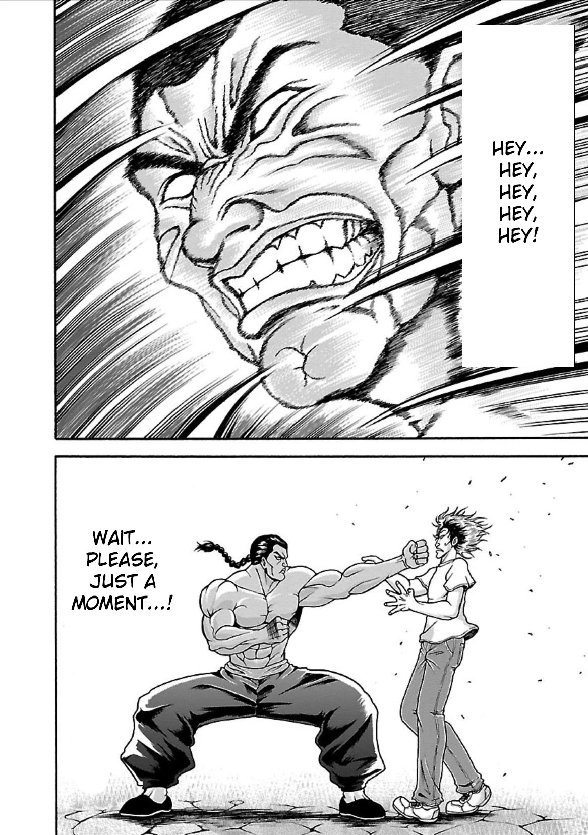 Baki Side Story - Retsu Kaioh Doesn't Mind Even if it's in another World chapter 2 page 23