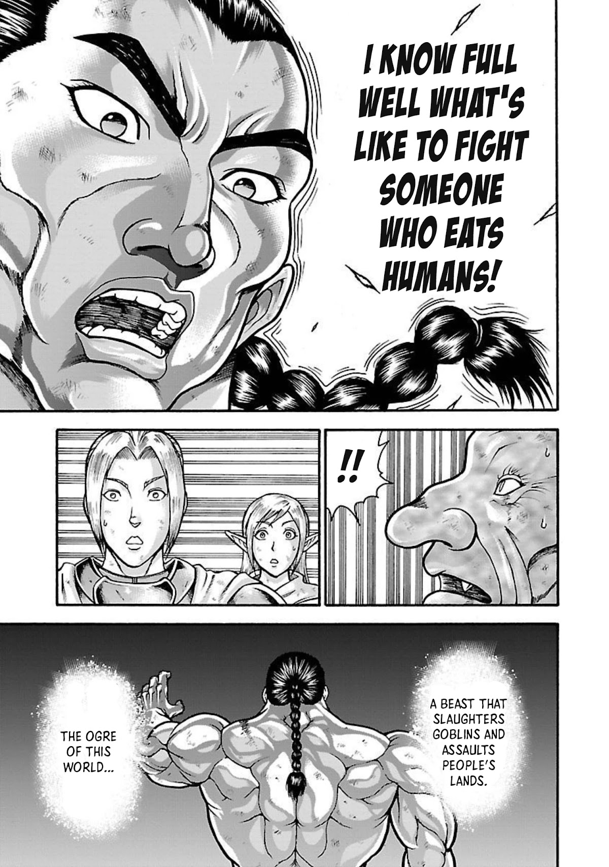 Baki Side Story - Retsu Kaioh Doesn't Mind Even if it's in another World chapter 20 page 16
