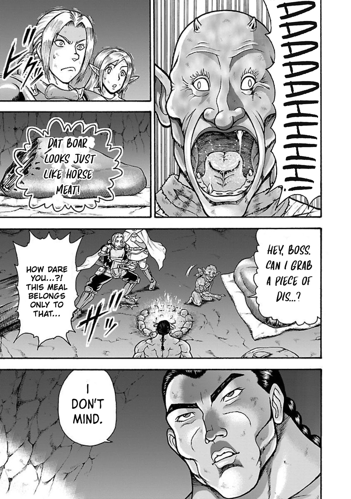 Baki Side Story - Retsu Kaioh Doesn't Mind Even if it's in another World chapter 20 page 4