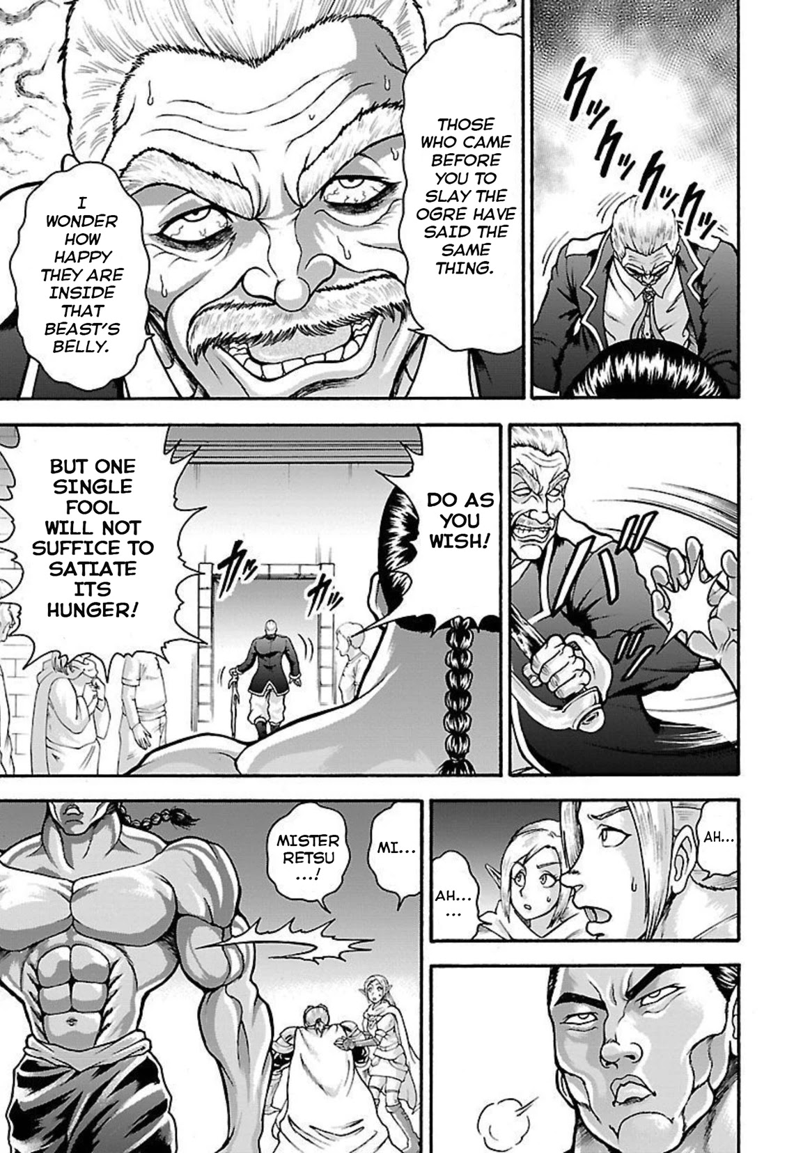 Baki Side Story - Retsu Kaioh Doesn't Mind Even if it's in another World chapter 21 page 11