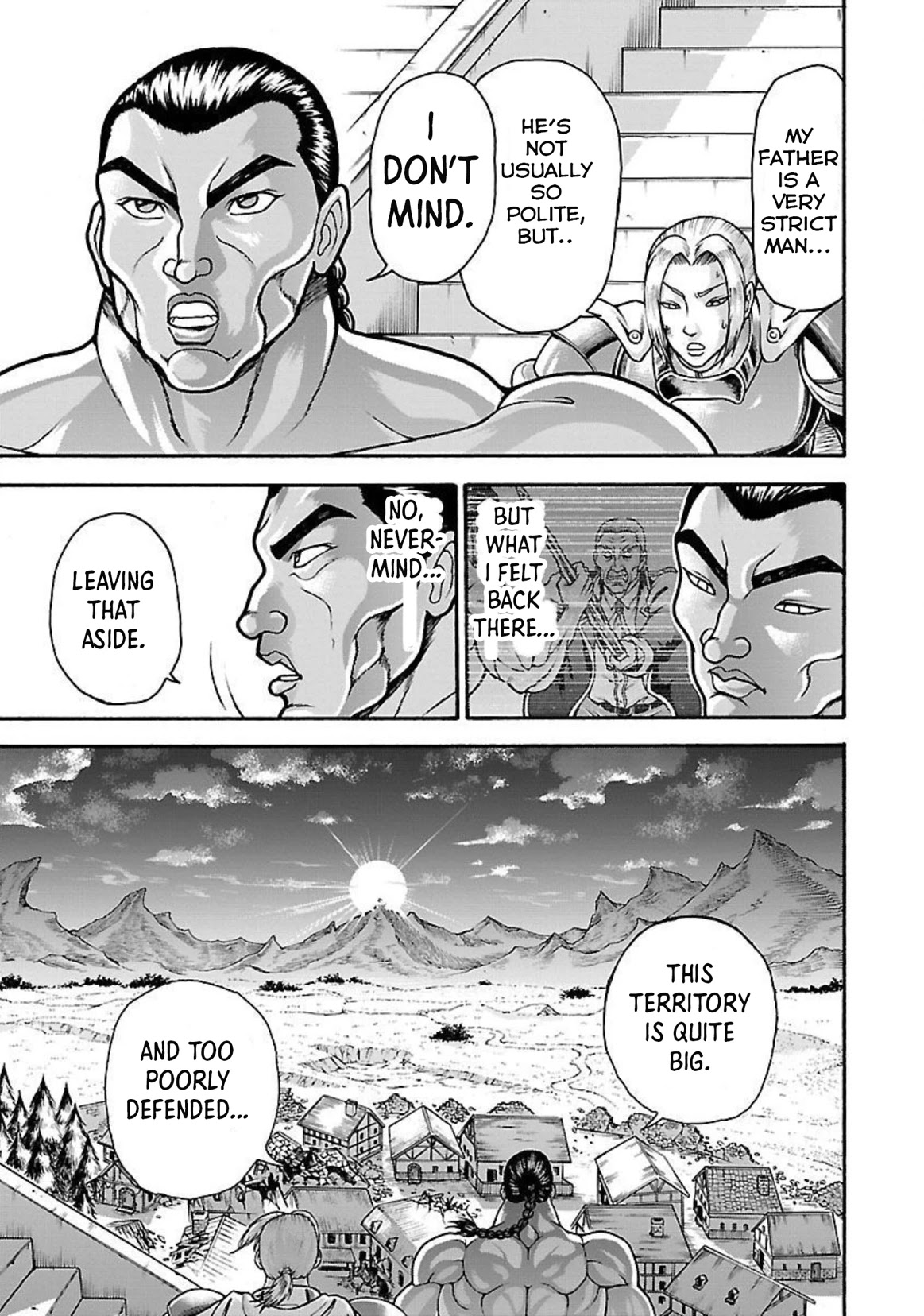 Baki Side Story - Retsu Kaioh Doesn't Mind Even if it's in another World chapter 21 page 13