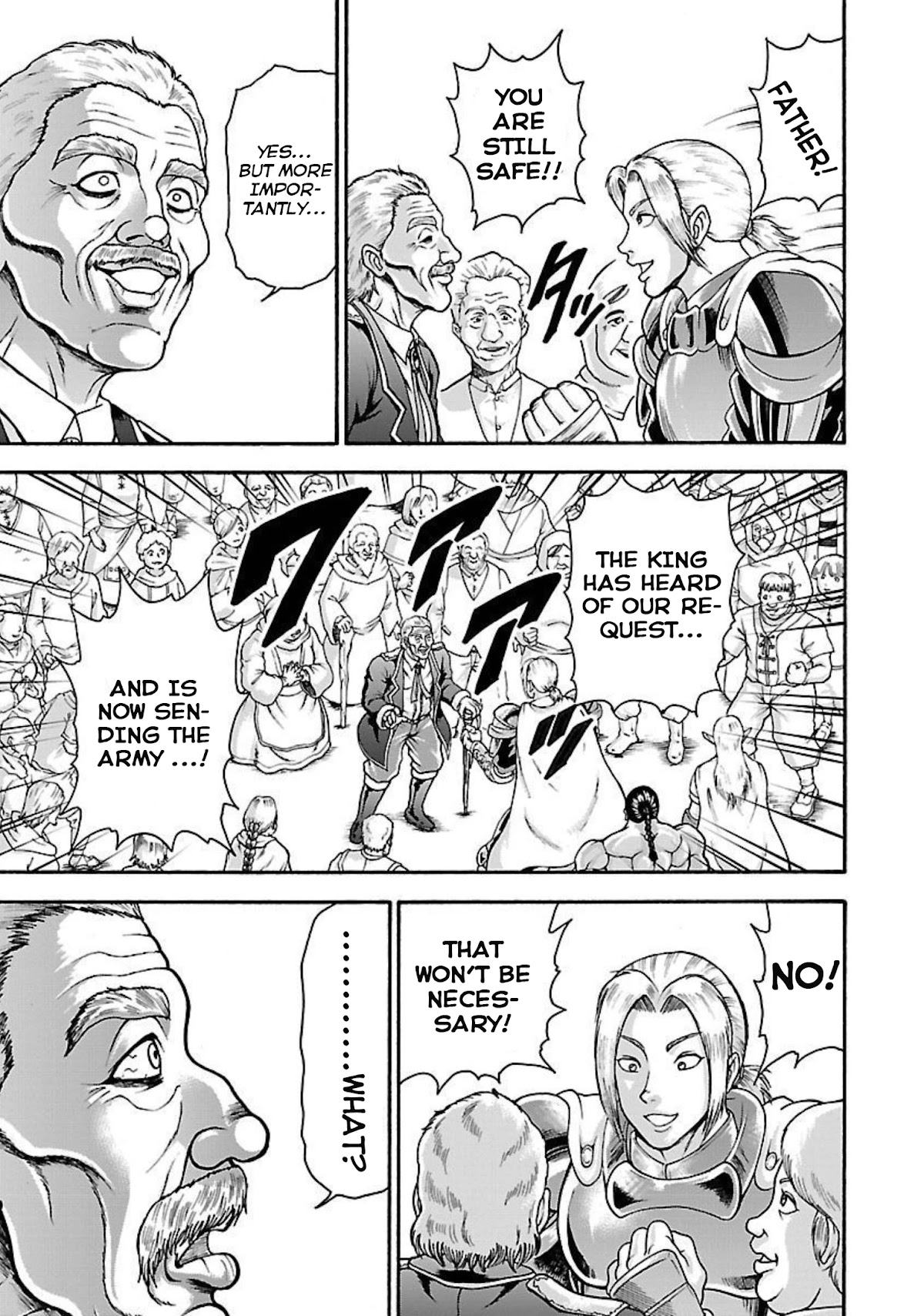 Baki Side Story - Retsu Kaioh Doesn't Mind Even if it's in another World chapter 21 page 5