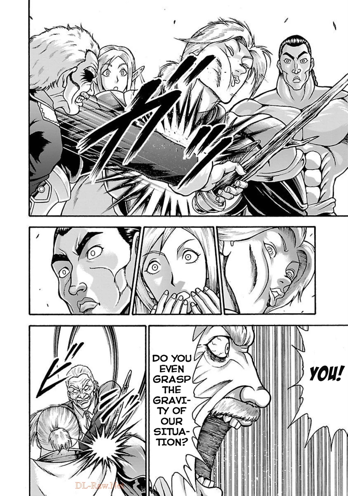 Baki Side Story - Retsu Kaioh Doesn't Mind Even if it's in another World chapter 21 page 8