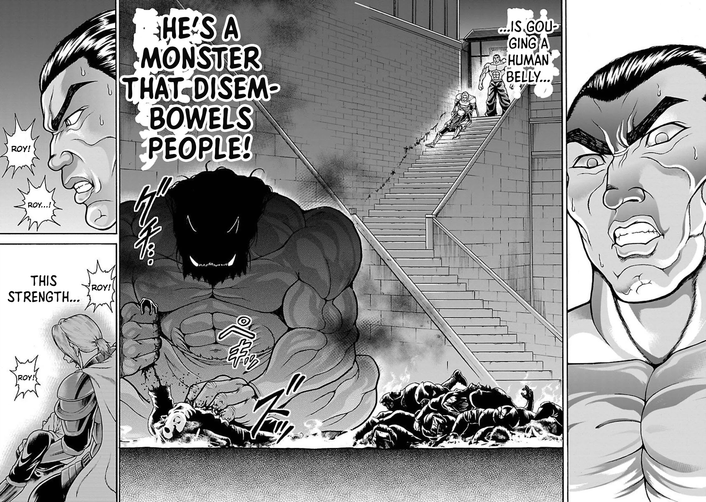 Baki Side Story - Retsu Kaioh Doesn't Mind Even if it's in another World chapter 22 page 13