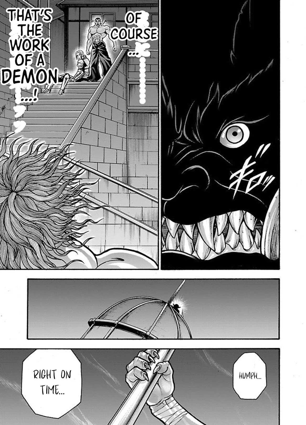 Baki Side Story - Retsu Kaioh Doesn't Mind Even if it's in another World chapter 22 page 15