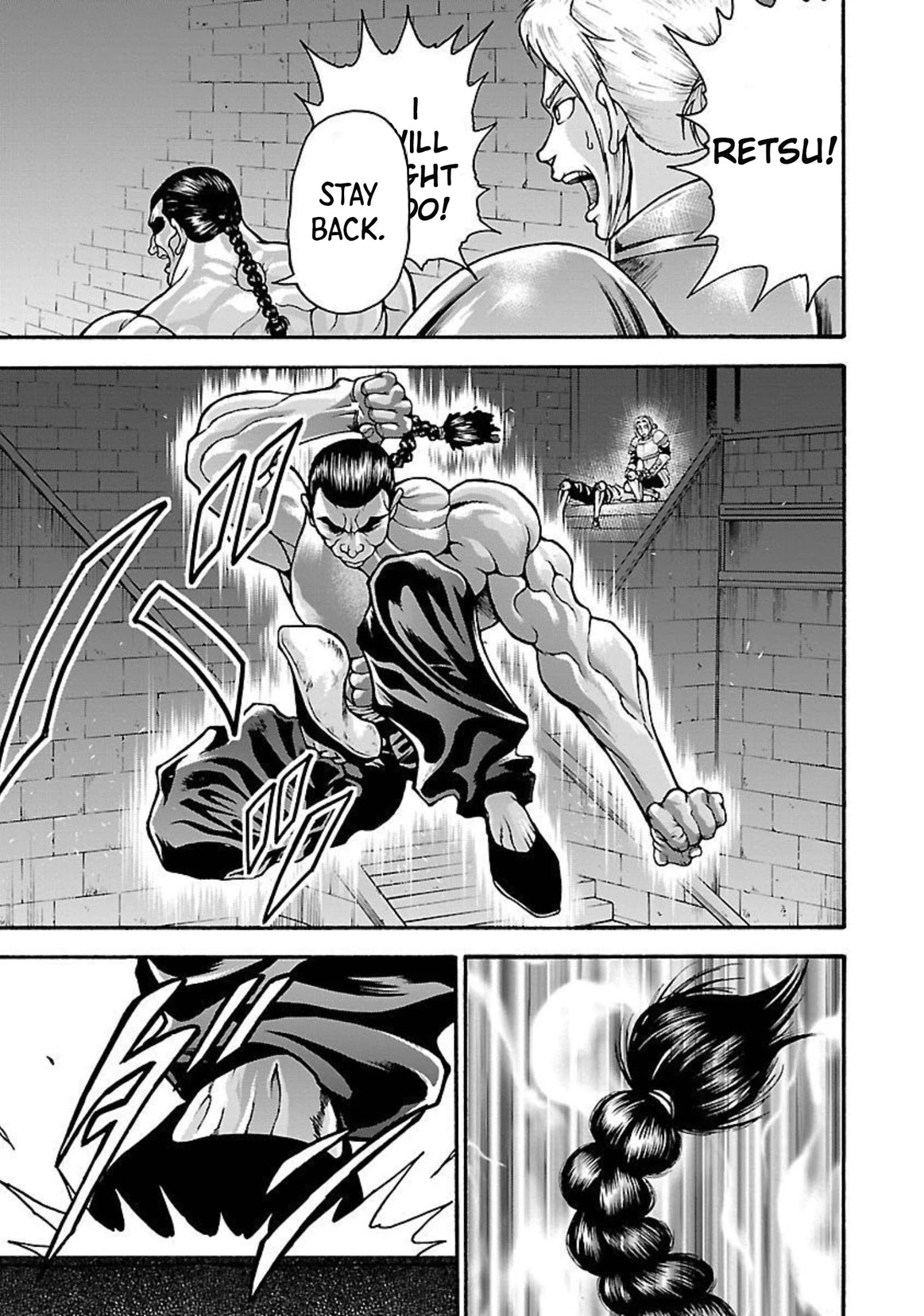 Baki Side Story - Retsu Kaioh Doesn't Mind Even if it's in another World chapter 22 page 17