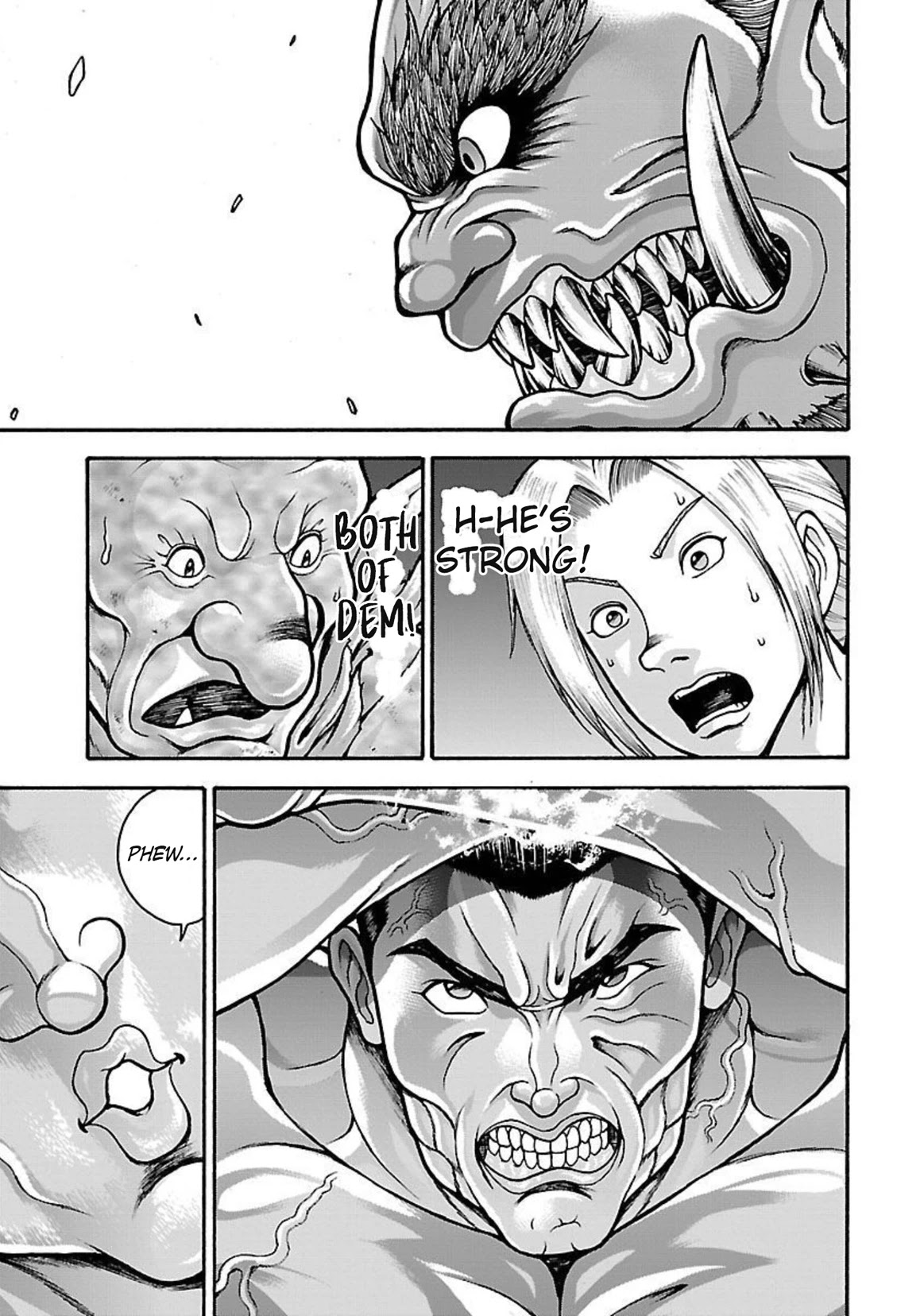 Baki Side Story - Retsu Kaioh Doesn't Mind Even if it's in another World chapter 23 page 5