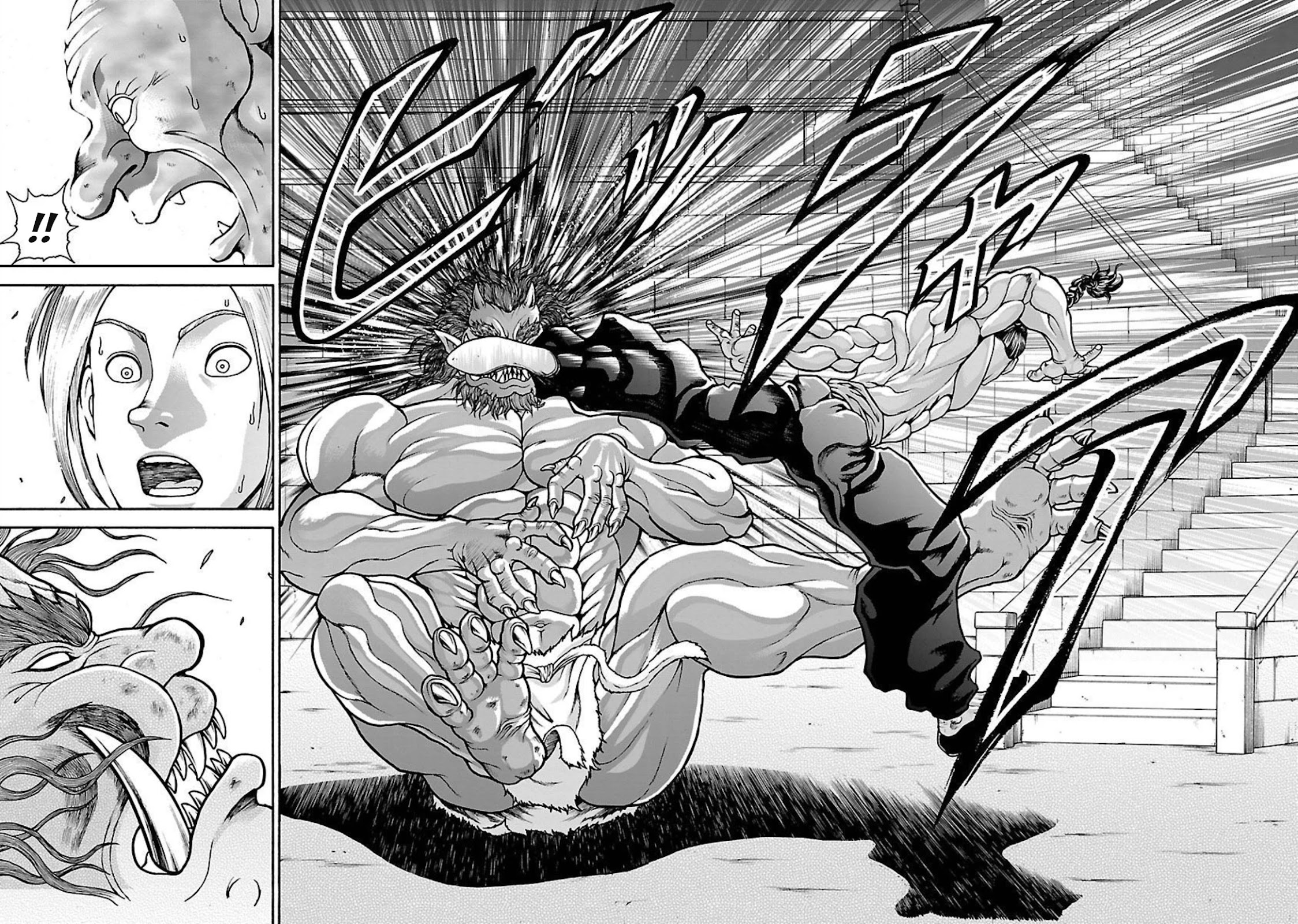 Baki Side Story - Retsu Kaioh Doesn't Mind Even if it's in another World chapter 23 page 8