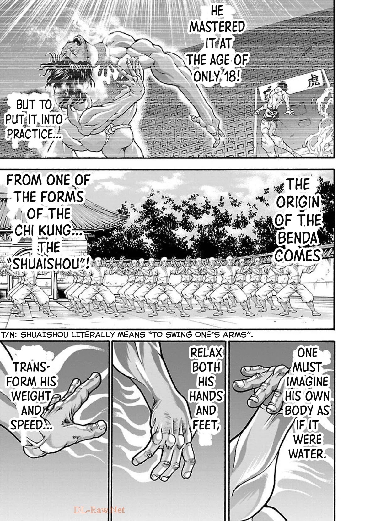 Baki Side Story - Retsu Kaioh Doesn't Mind Even if it's in another World chapter 24 page 10