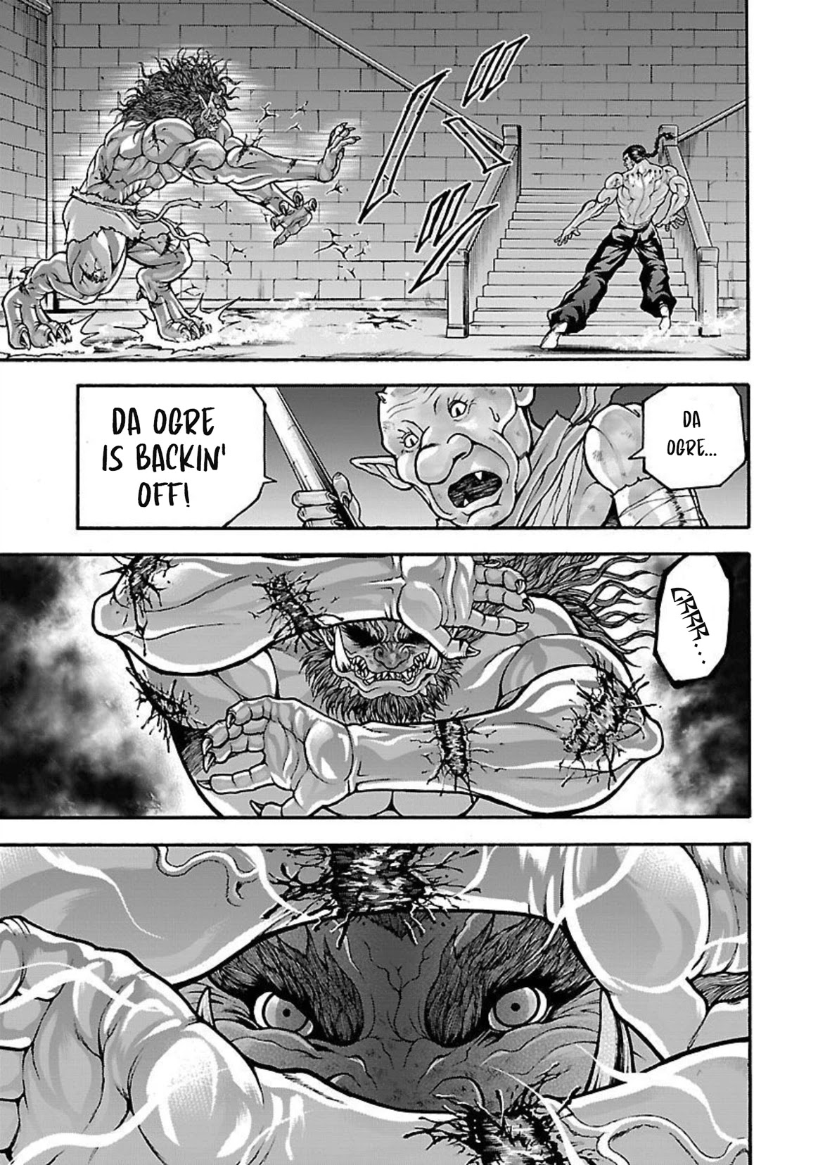 Baki Side Story - Retsu Kaioh Doesn't Mind Even if it's in another World chapter 24 page 14