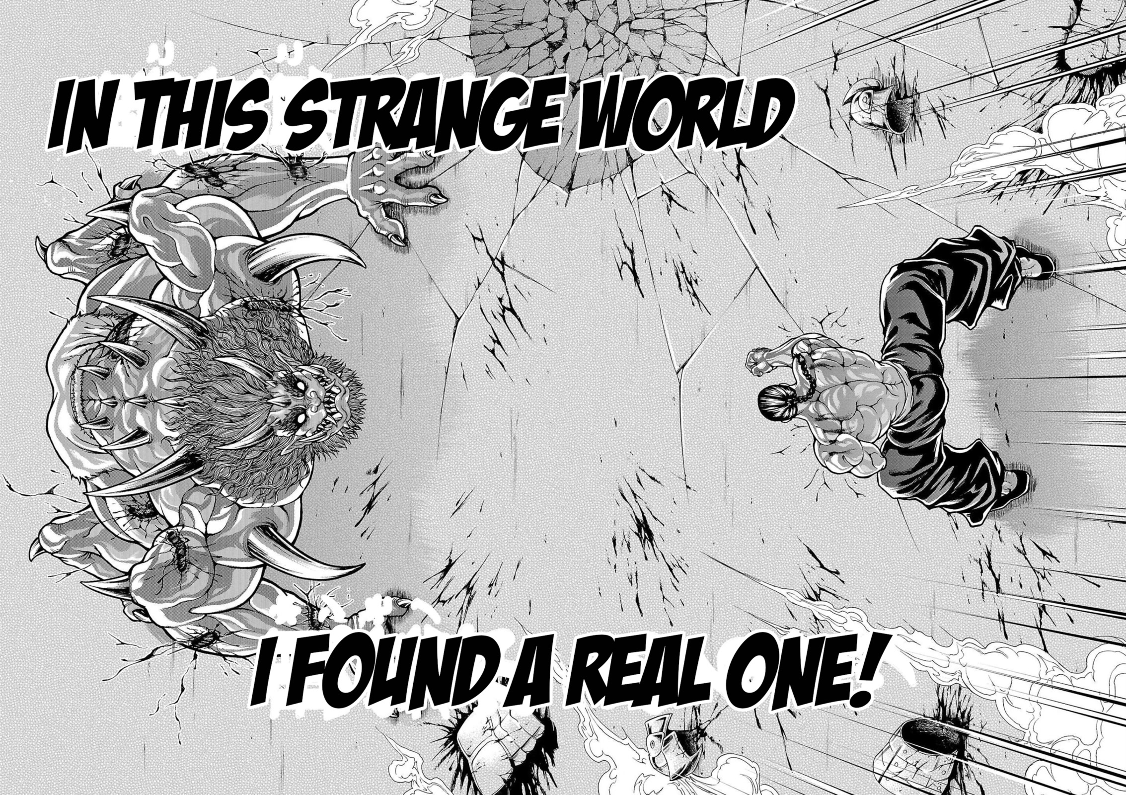 Baki Side Story - Retsu Kaioh Doesn't Mind Even if it's in another World chapter 25 page 10