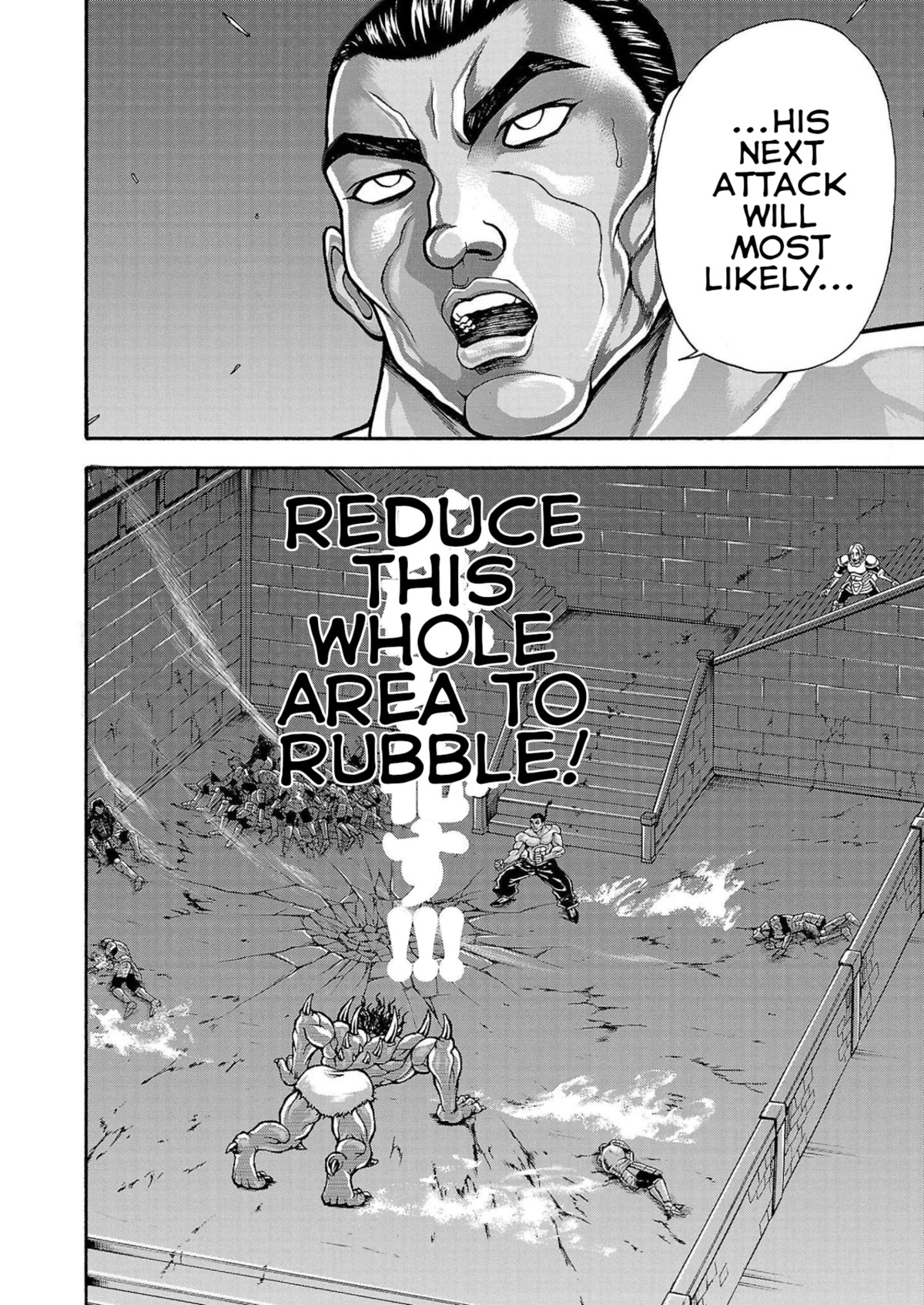 Baki Side Story - Retsu Kaioh Doesn't Mind Even if it's in another World chapter 25 page 14