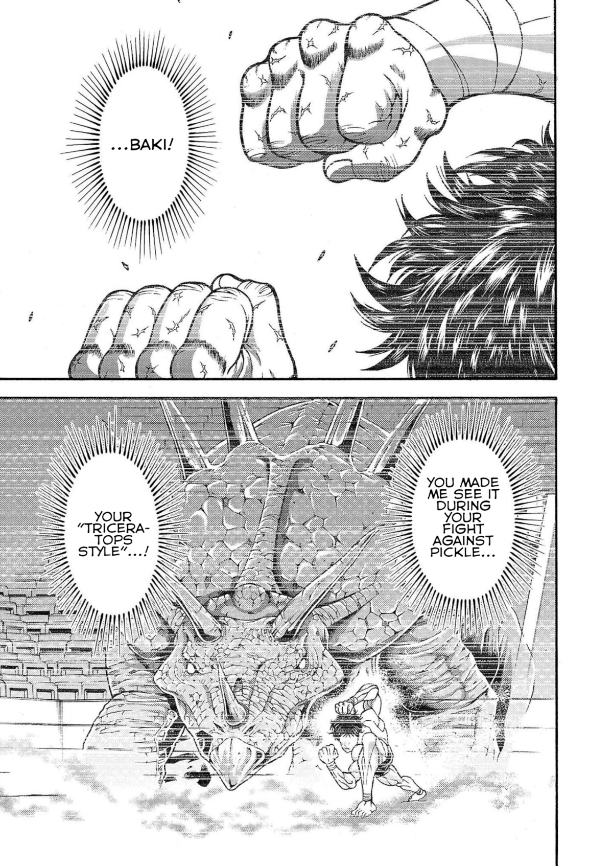 Baki Side Story - Retsu Kaioh Doesn't Mind Even if it's in another World chapter 25 page 9