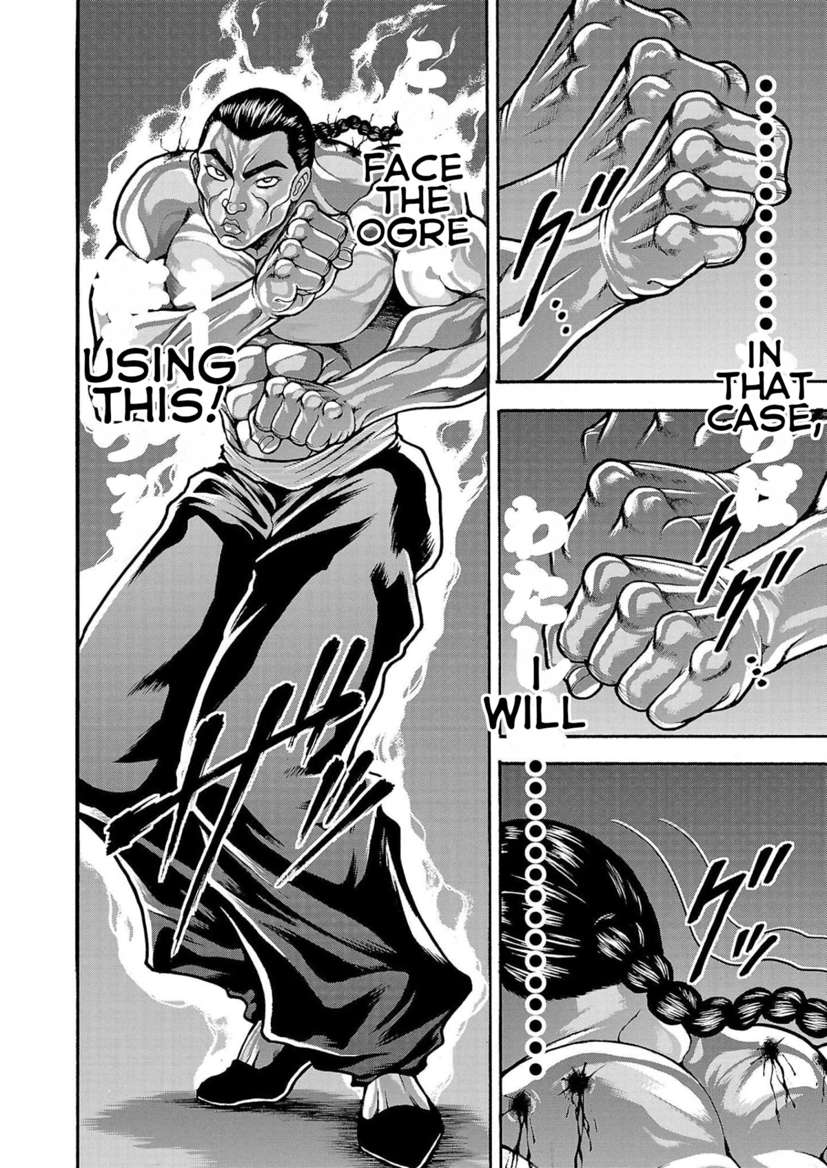 Baki Side Story - Retsu Kaioh Doesn't Mind Even if it's in another World chapter 26 page 4