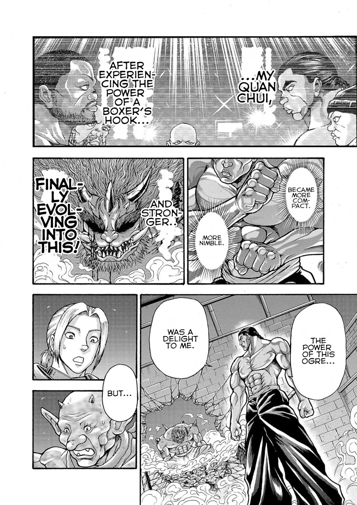 Baki Side Story - Retsu Kaioh Doesn't Mind Even if it's in another World chapter 26 page 9
