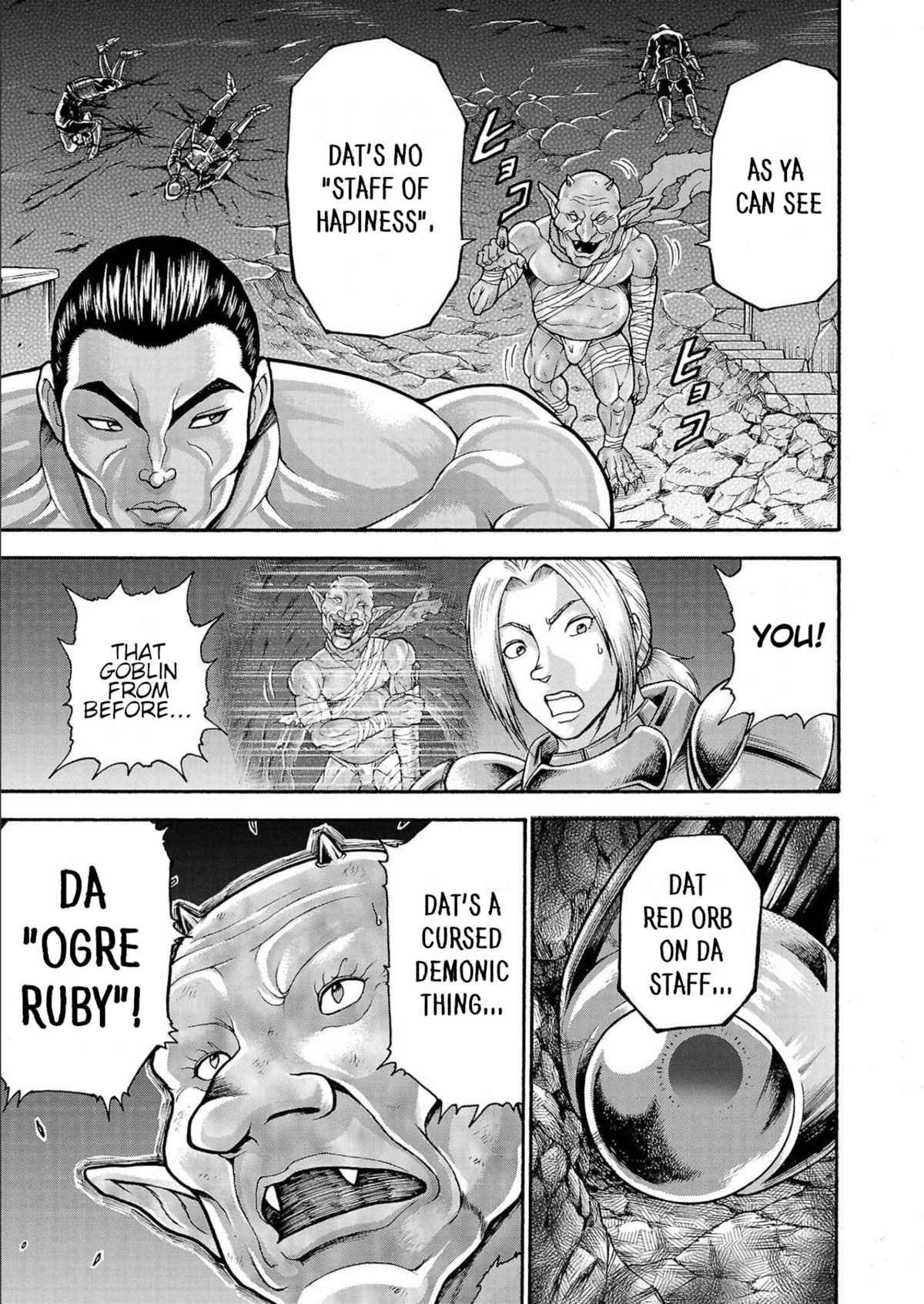 Baki Side Story - Retsu Kaioh Doesn't Mind Even if it's in another World chapter 27 page 6