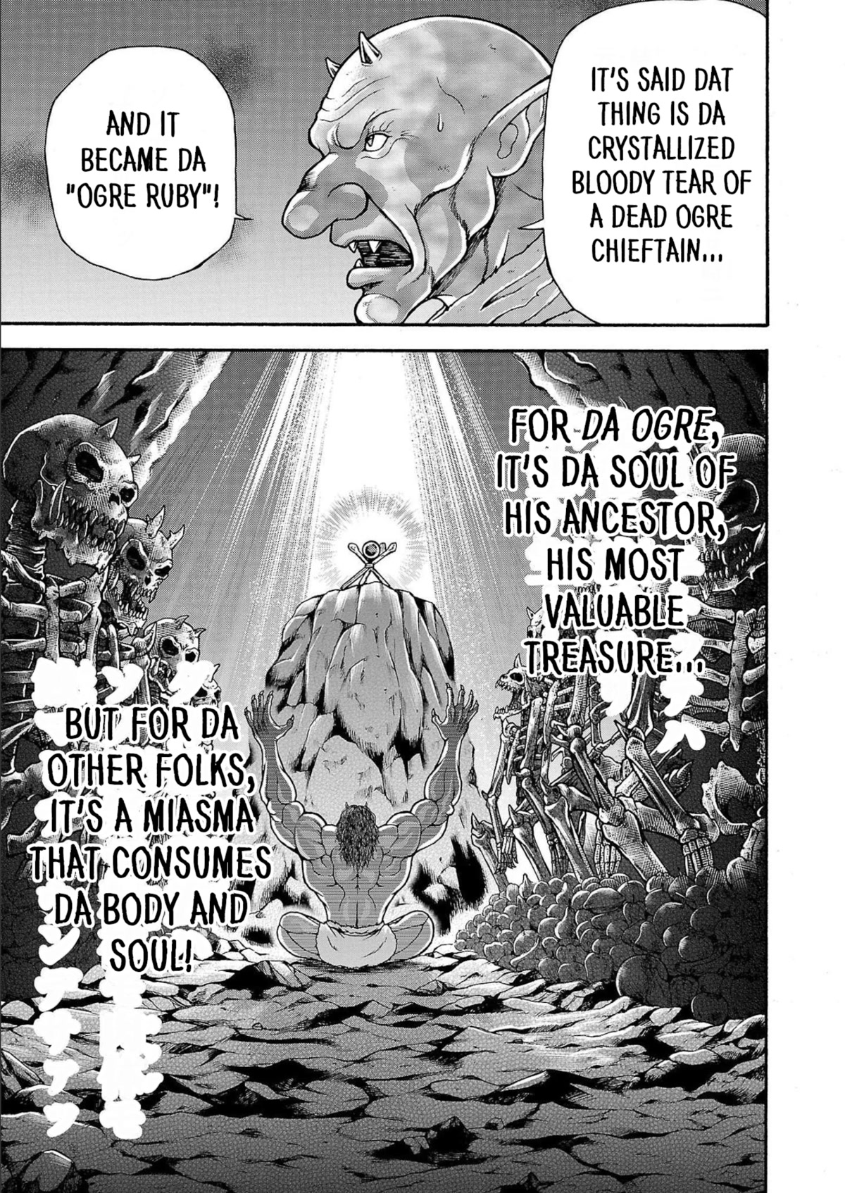 Baki Side Story - Retsu Kaioh Doesn't Mind Even if it's in another World chapter 27 page 8