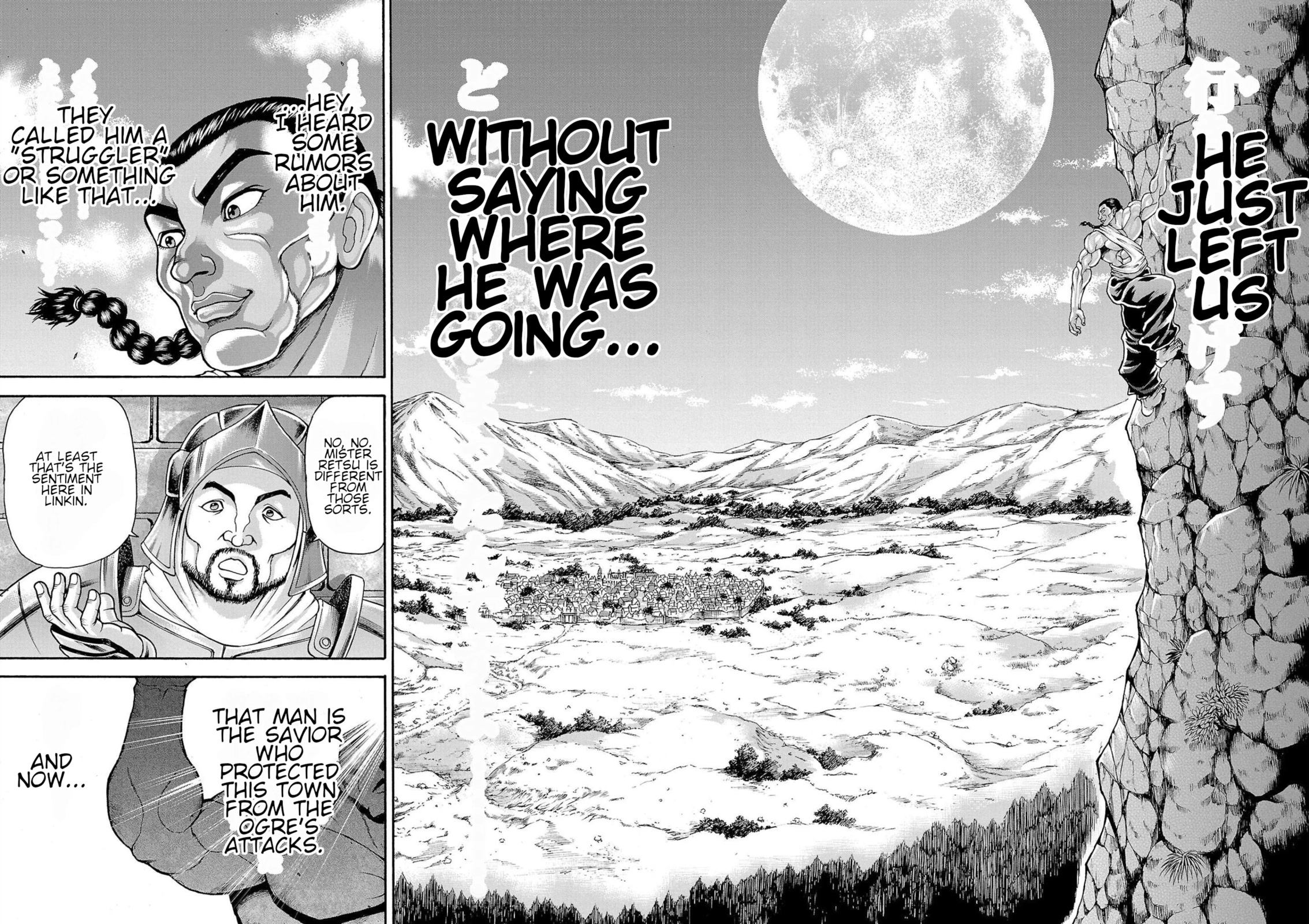 Baki Side Story - Retsu Kaioh Doesn't Mind Even if it's in another World chapter 28 page 12