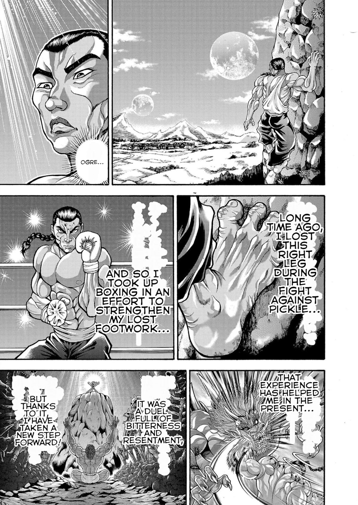 Baki Side Story - Retsu Kaioh Doesn't Mind Even if it's in another World chapter 28 page 14