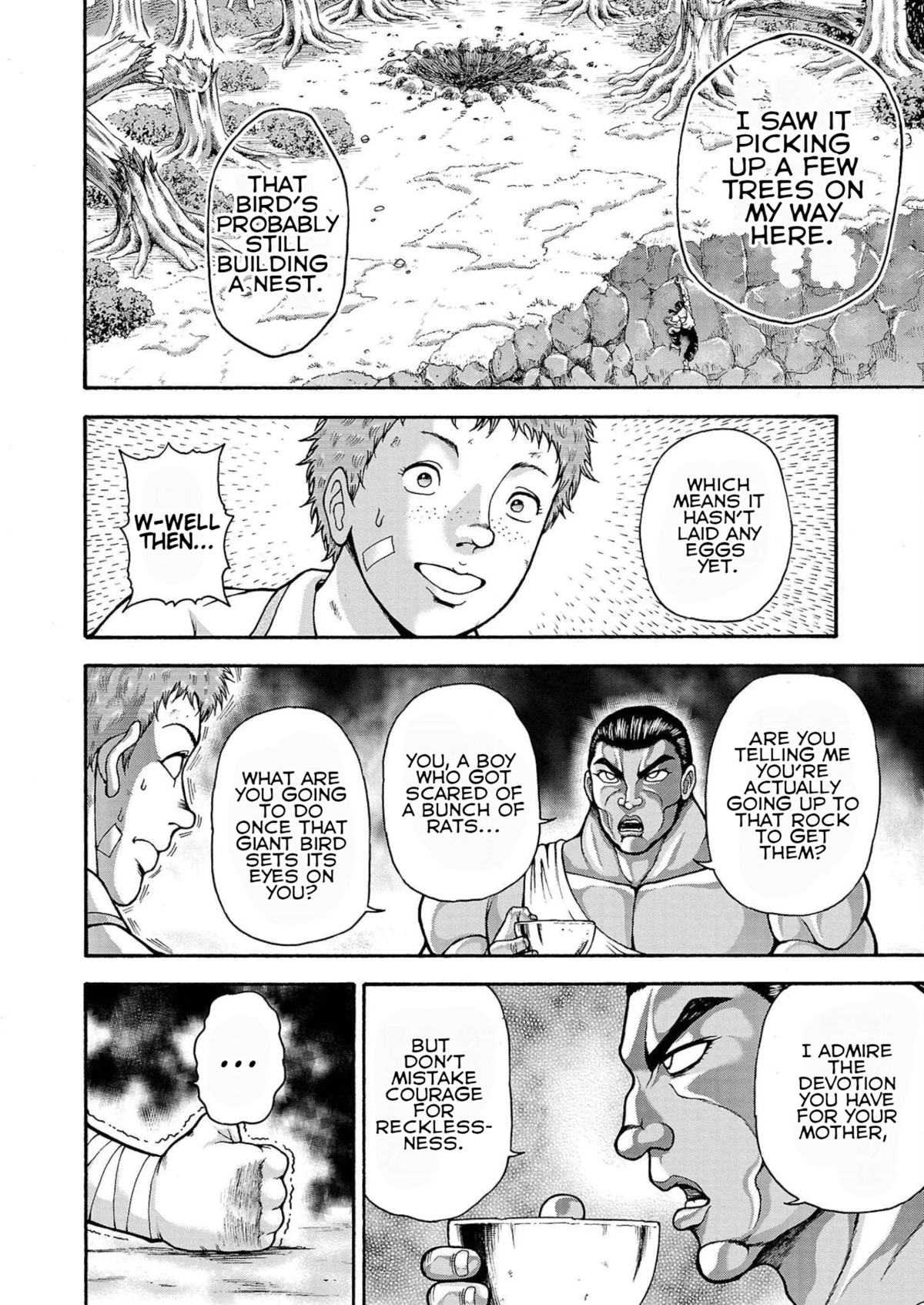 Baki Side Story - Retsu Kaioh Doesn't Mind Even if it's in another World chapter 29 page 10