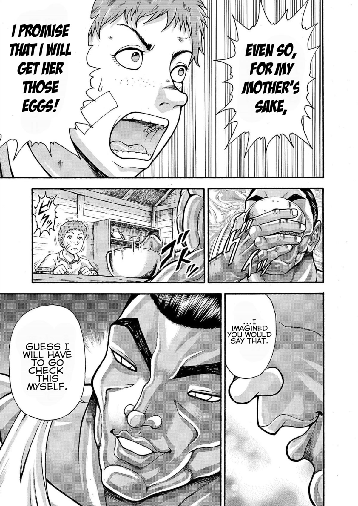 Baki Side Story - Retsu Kaioh Doesn't Mind Even if it's in another World chapter 29 page 11