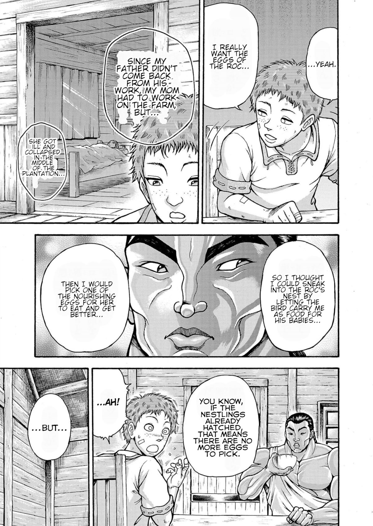 Baki Side Story - Retsu Kaioh Doesn't Mind Even if it's in another World chapter 29 page 9