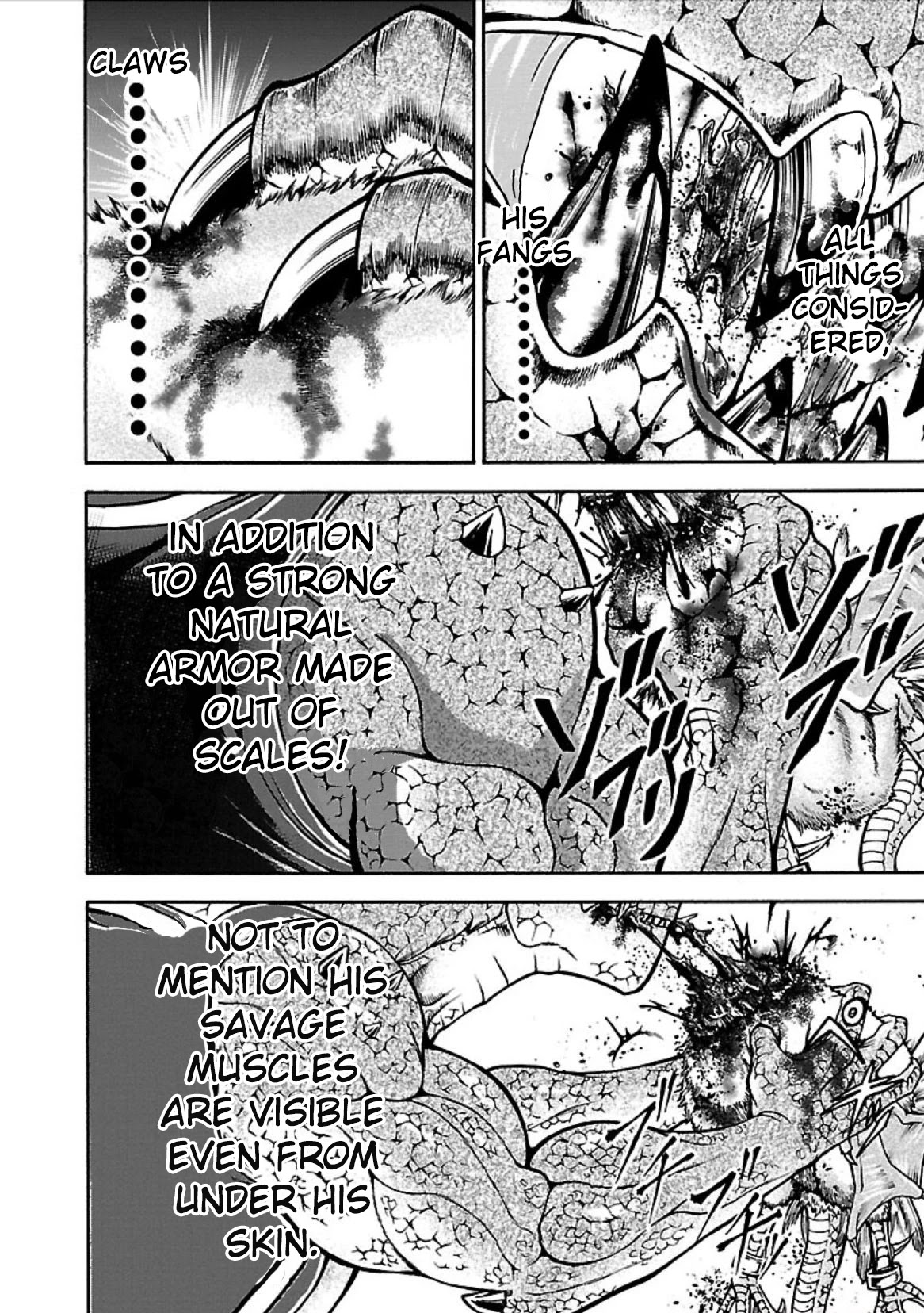 Baki Side Story - Retsu Kaioh Doesn't Mind Even if it's in another World chapter 3 page 14