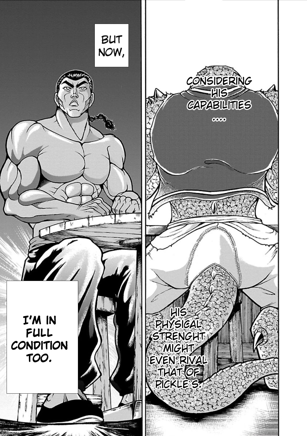 Baki Side Story - Retsu Kaioh Doesn't Mind Even if it's in another World chapter 3 page 15