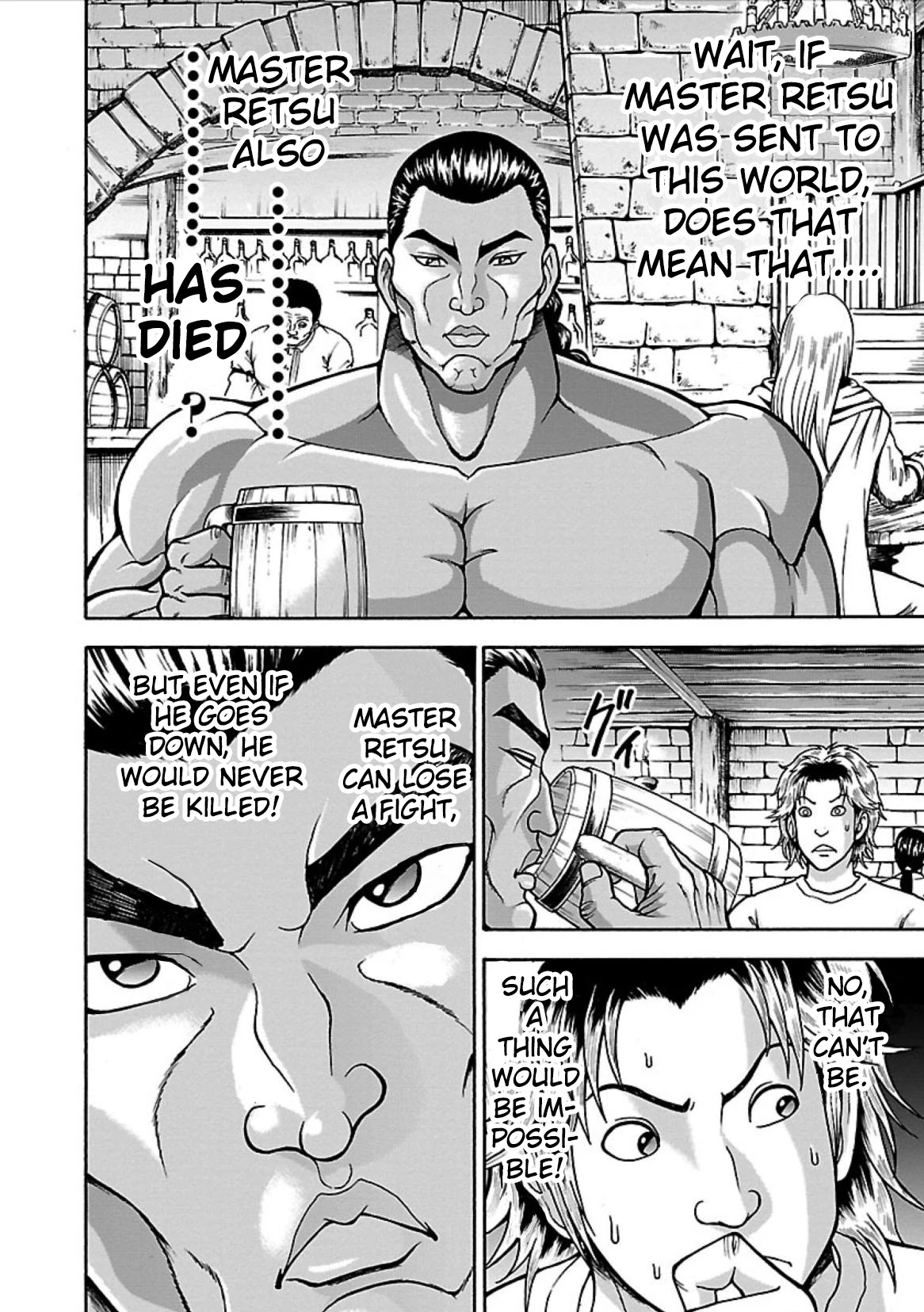 Baki Side Story - Retsu Kaioh Doesn't Mind Even if it's in another World chapter 3 page 4