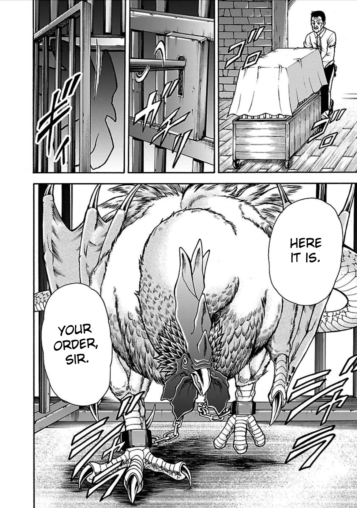 Baki Side Story - Retsu Kaioh Doesn't Mind Even if it's in another World chapter 3 page 8