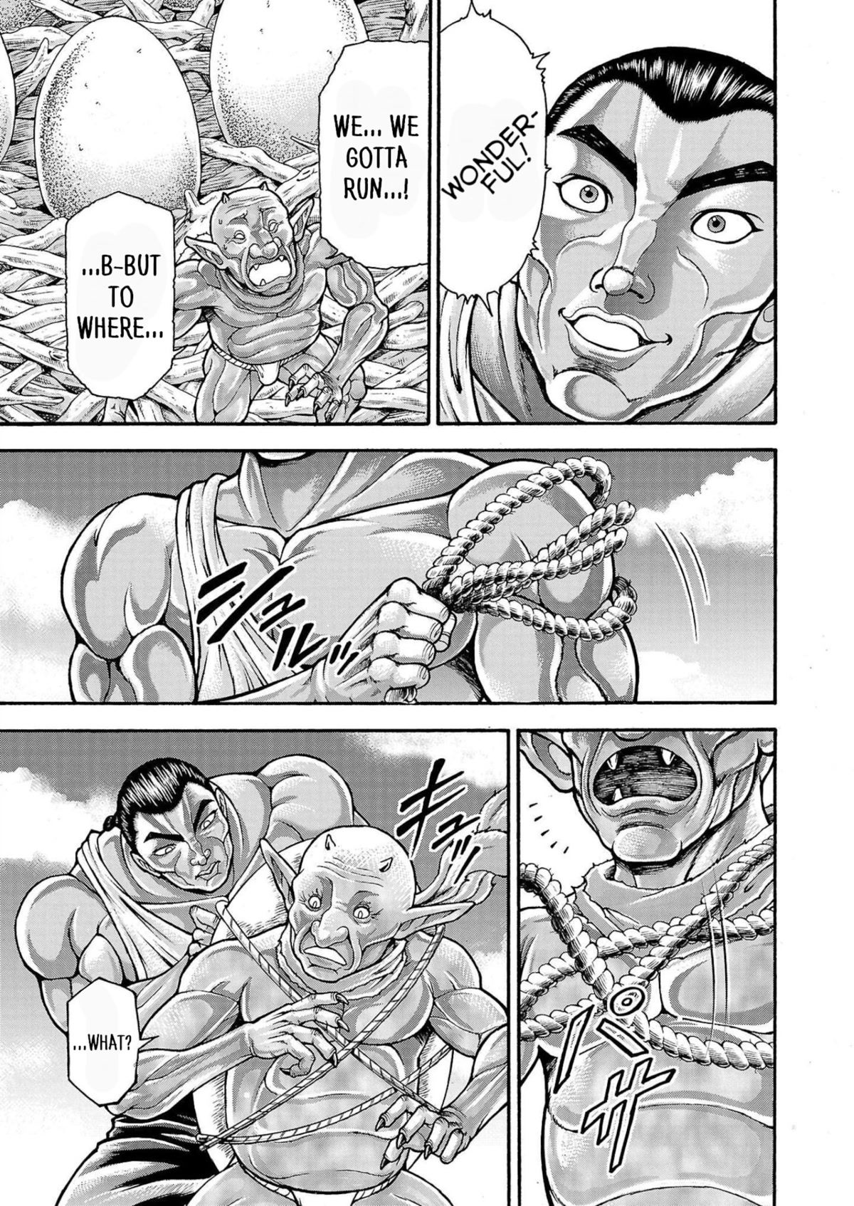 Baki Side Story - Retsu Kaioh Doesn't Mind Even if it's in another World chapter 30 page 3
