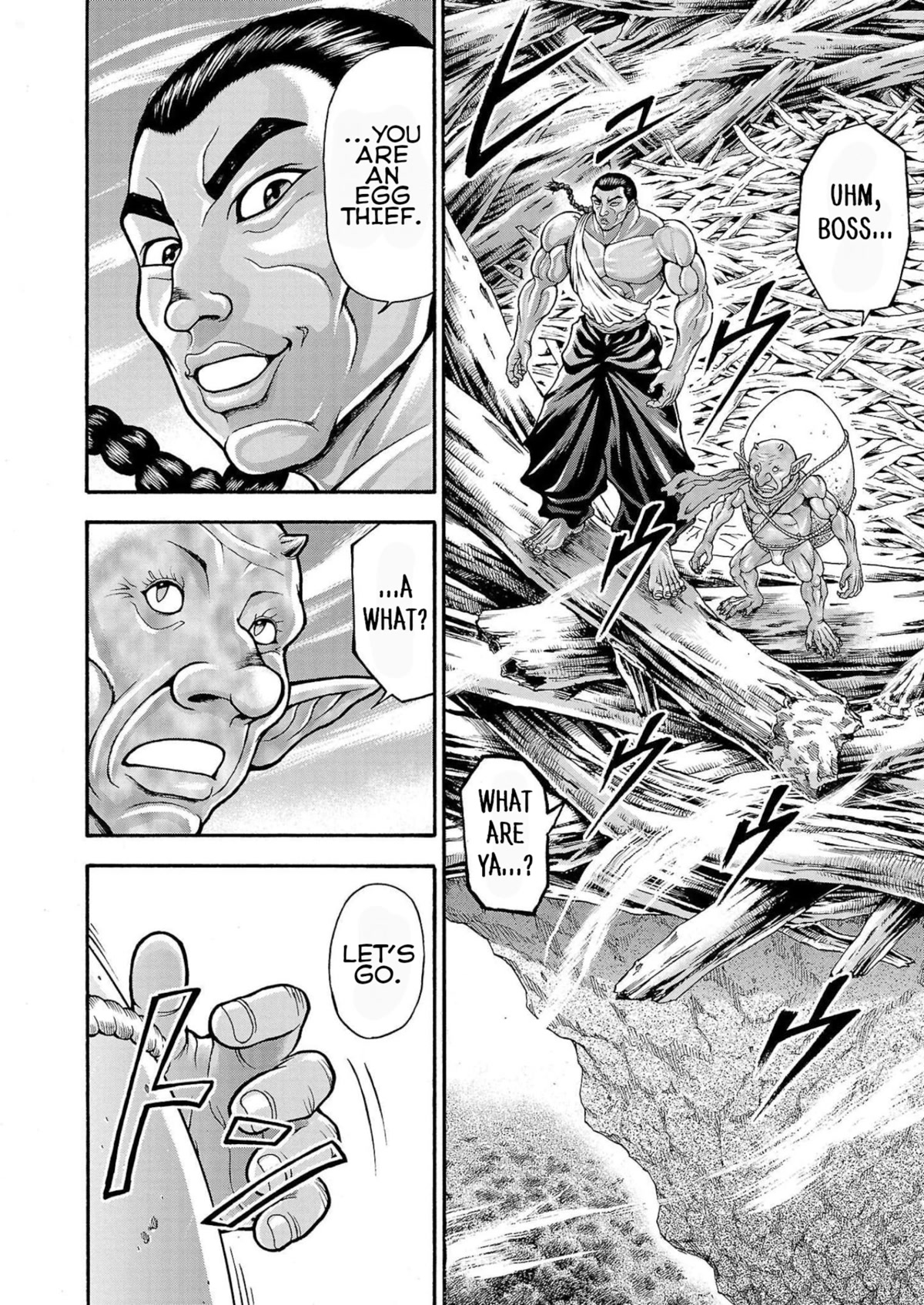 Baki Side Story - Retsu Kaioh Doesn't Mind Even if it's in another World chapter 30 page 4