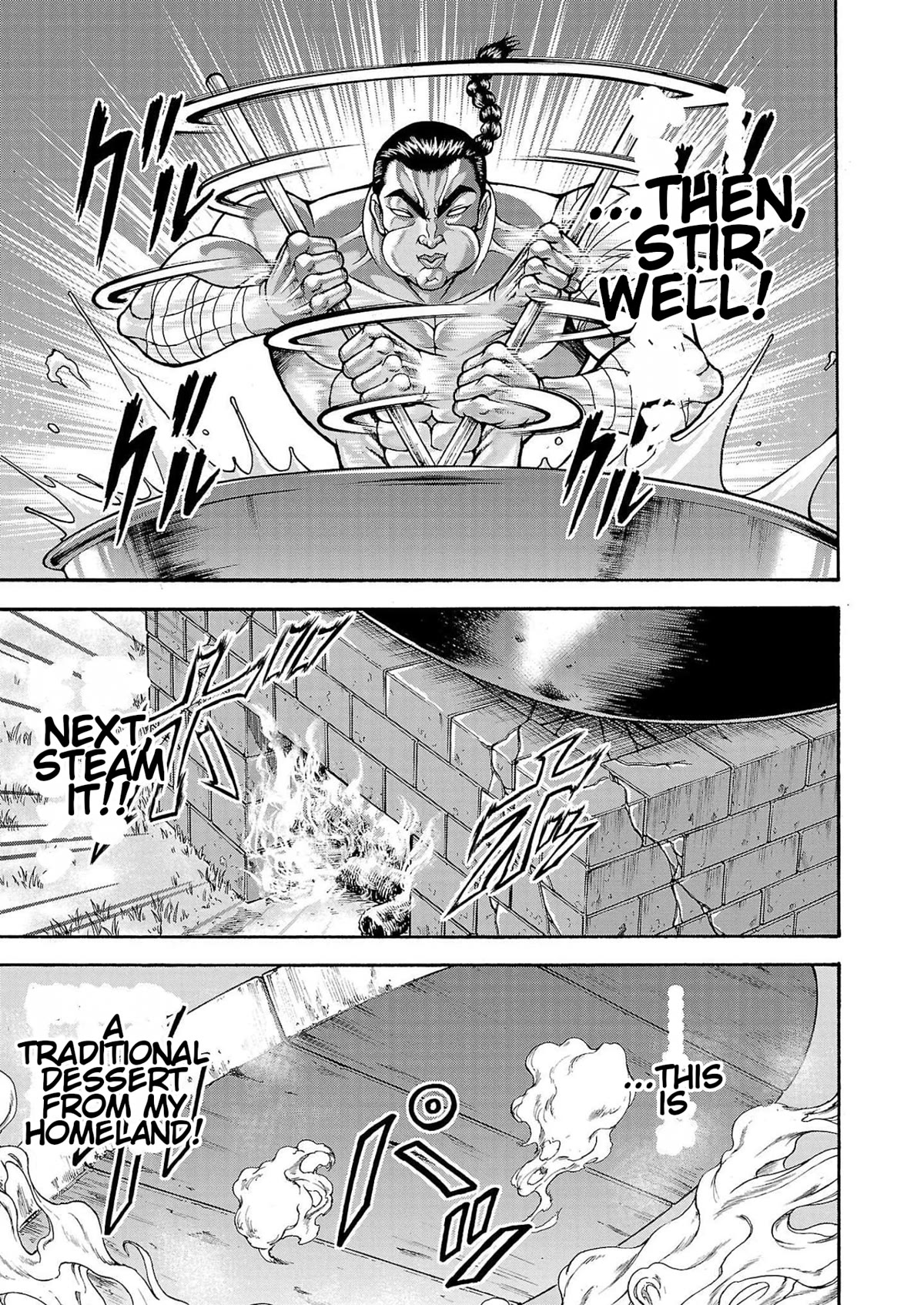 Baki Side Story - Retsu Kaioh Doesn't Mind Even if it's in another World chapter 31 page 12