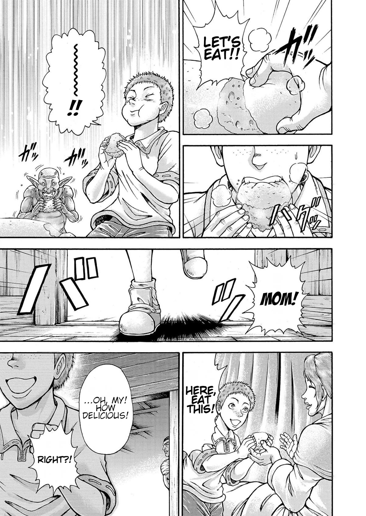 Baki Side Story - Retsu Kaioh Doesn't Mind Even if it's in another World chapter 31 page 14